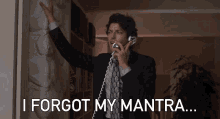 I Forgot My Mantra Jeff Goldblum GIF - I Forgot My Mantra Jeff Goldblum Annie Hall GIFs
