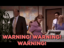 The Office GIF - The Office Warning GIFs