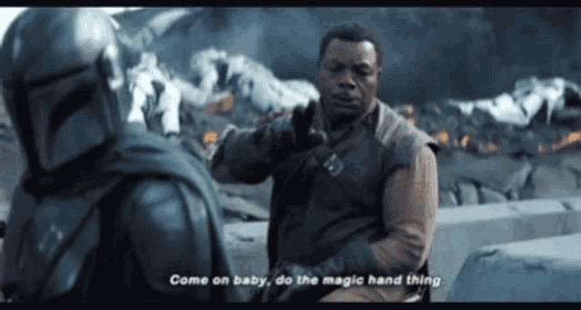 Lando Come On Baby Gif Lando Come On Baby Do The Magic Hand Thing Discover Share Gifs