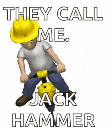 jackhanmer construction worker construction