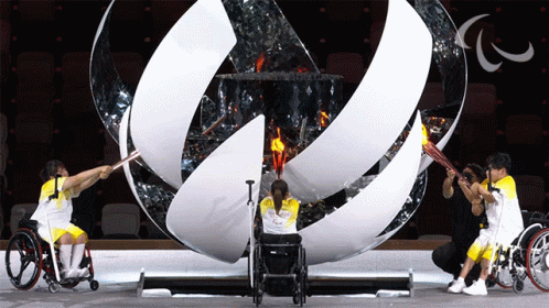 Lighting Of Torch Wethe15 GIF - Lighting Of Torch Wethe15 Torch Bearers GIFs