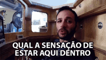 qual a sensacao de estar aqui dentro ibere thenorio sensacao sensation estar aqui