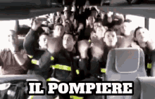 Pio E Amedeo Emigratis Pompieri Il Pompiere Paura Non Ne Ha Il Corpo Nazionale Dei Vigili Del Fuoco GIF - Firemen Italian Comedians Italian Tv Show GIFs