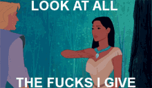Pocahontas Disney Princess GIF - Pocahontas Disney Princess Look At All GIFs