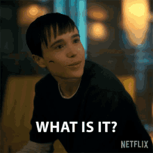 what is it viktor hargreeves elliot page the umbrella academy whats that what is it viktor hargreeves elliot page the umbrella academy whats that
