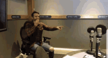 Shocked Pointing GIF - Shocked Pointing Lie Detector GIFs