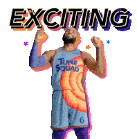 Exciting Lebron James Sticker - Exciting Lebron James Space Jam A New Legacy Stickers