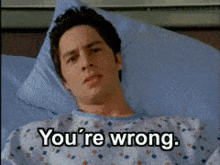 Wrong Dr Cox GIF - Wrong Dr Cox Youre Wrong GIFs