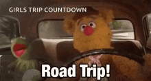Muppets Travel GIF - Muppets Travel Travelbymap GIFs