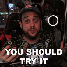 You Should Try It Doodybeard GIF - You Should Try It Doodybeard Give It A Go GIFs