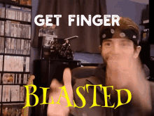 Jake Randall Finger Gun Blast GIF - Jake Randall Finger Gun Blast GIFs