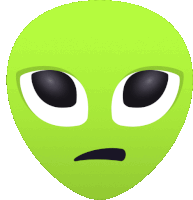 Ugh Alien Sticker - Ugh Alien Joypixels Stickers