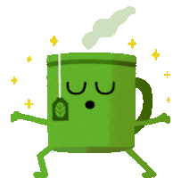 Tea Sleepy Sticker - Tea Sleepy Hot Stickers