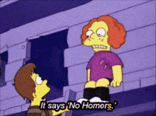 Simpsons No GIF - Simpsons No Homers GIFs