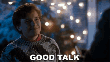 Good Talk Rusty Griswold GIF - Good Talk Rusty Griswold Christmas Vacation GIFs