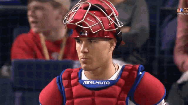 Wink Phillies GIF - Wink Phillies Jt Realmuto GIFs