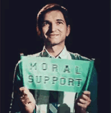moral support