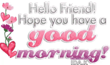 Good Morning Friend GIF - Good Morning Friend GIFs
