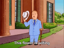 This Flower Is Wilting - King Of The Hill GIF - King Of The Hill Bobby Hill This Flower Is Wilting GIFs