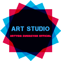 Art Studio Sticker - Art Studio Stickers