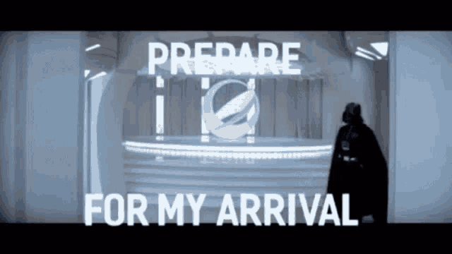 Darth Vader Prepare For My Arrival GIF - Darth Vader Prepare For My Arrival  Star Wars - Discover &amp; Share GIFs