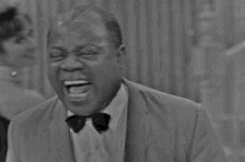 Laughing Louis Armstrong GIF - Laughing Louis Armstrong Hello Dolly GIFs