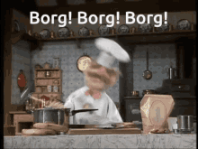 swedish chef muppets muppet show borg