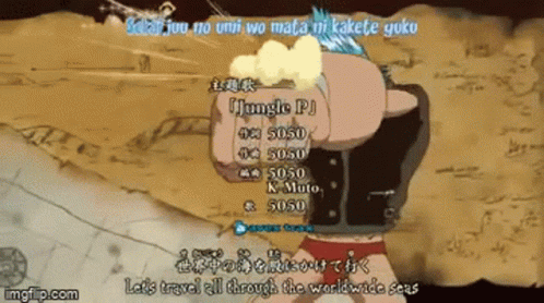 Straw Hats One Piece Jungle P Discover Share Gifs