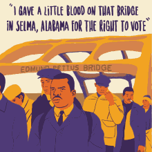 I Gave A Little Blood On The Bridge Selma GIF - I Gave A Little Blood On The Bridge Selma Alabama GIFs