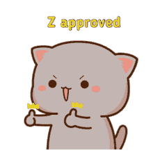 Rosy Cheeks Mochi Cat GIF - Rosy Cheeks Mochi Cat Z Approved GIFs