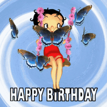 Happy Birthday Betty Boop Birthday GIF - Happy Birthday Betty Boop Birthday Happy Birthday To You GIFs