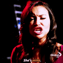 glee santana lopez shes mine naya rivera glee santana lopez shes mine naya rivera