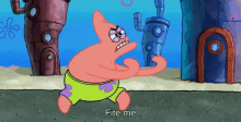 spongebob meme spongebob squarepants patrick star patrick fight spongebob fight
