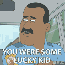 You Were Some Lucky Kid Gerald Fitzgerald GIF - You Were Some Lucky Kid Gerald Fitzgerald Paradise Pd GIFs