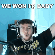 We Won It Baby Superevan GIF - We Won It Baby Superevan Were The Winners GIFs