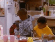 Moesha Sorry Im Late GIF - Moesha Sorry Im Late Hook A Brother Up GIFs