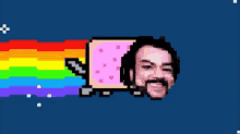 филипп киркоров Nyan Cat прикол смех GIF - Smeh Umor Rju GIFs