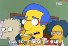 Milhouse Simpsons GIF - Milhouse Simpsons Out Of My Head GIFs