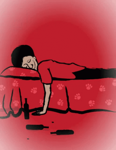 Dream,beer,wine,alcohol,drink,party,Sam Omo,Downsign Gif,bed,sleeping,dream...