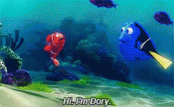 Hi Im Dory GIF - Hi Im Dory Nemo GIFs