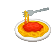 Pasta Spaghetti Sticker - Pasta Spaghetti Noodles Stickers