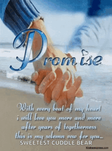 Promise Love GIF - Promise Love I Will Love You More And More GIFs