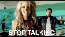 Kesha GIF - Kesha Stop Talking Tired Of Your Babblin GIFs