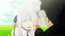 Anime Re Zero GIF - Anime Re Zero Emilia GIFs