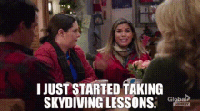 Superstore Amy Sosa GIF - Superstore Amy Sosa I Just Started Taking Skydiving Lessons GIFs