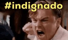 Leonardo Di Caprio / Indignado / ódio / Raiva GIF - Leonardo Dicaprio Angry Hate GIFs