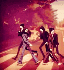 beatles abbey road running chase