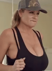Tits bounce out gif