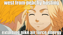 West From Peachy Hosting Extorting Nike Air Force Energy Paz GIF - West From Peachy Hosting Extorting Nike Air Force Energy Peachy Hosting Paz GIFs