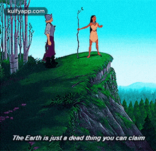 The Earth Is Just A Dead Thing You Can Claim.Gif GIF - The Earth Is Just A Dead Thing You Can Claim Person Human GIFs